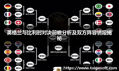 bwin必赢英格兰与比利时对决前瞻分析及双方阵容情报揭秘